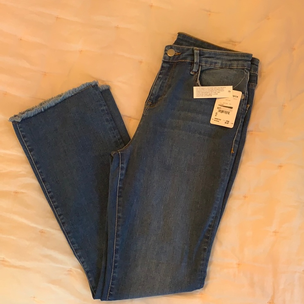Free People women denim jeans